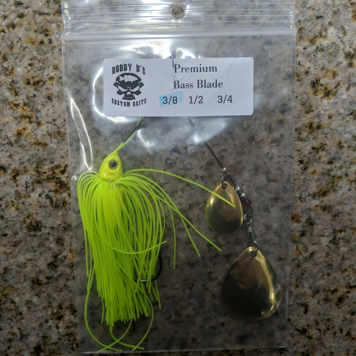 BOBBY D PREMIUM BASS BLADE SPINNERBAITS