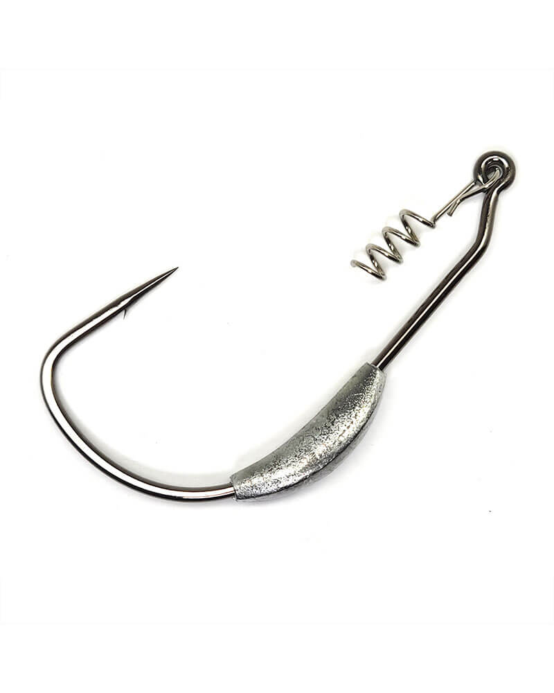 Gamakatsu Weighted Superline Hook w/ Spring Lock 4 pack main image 1