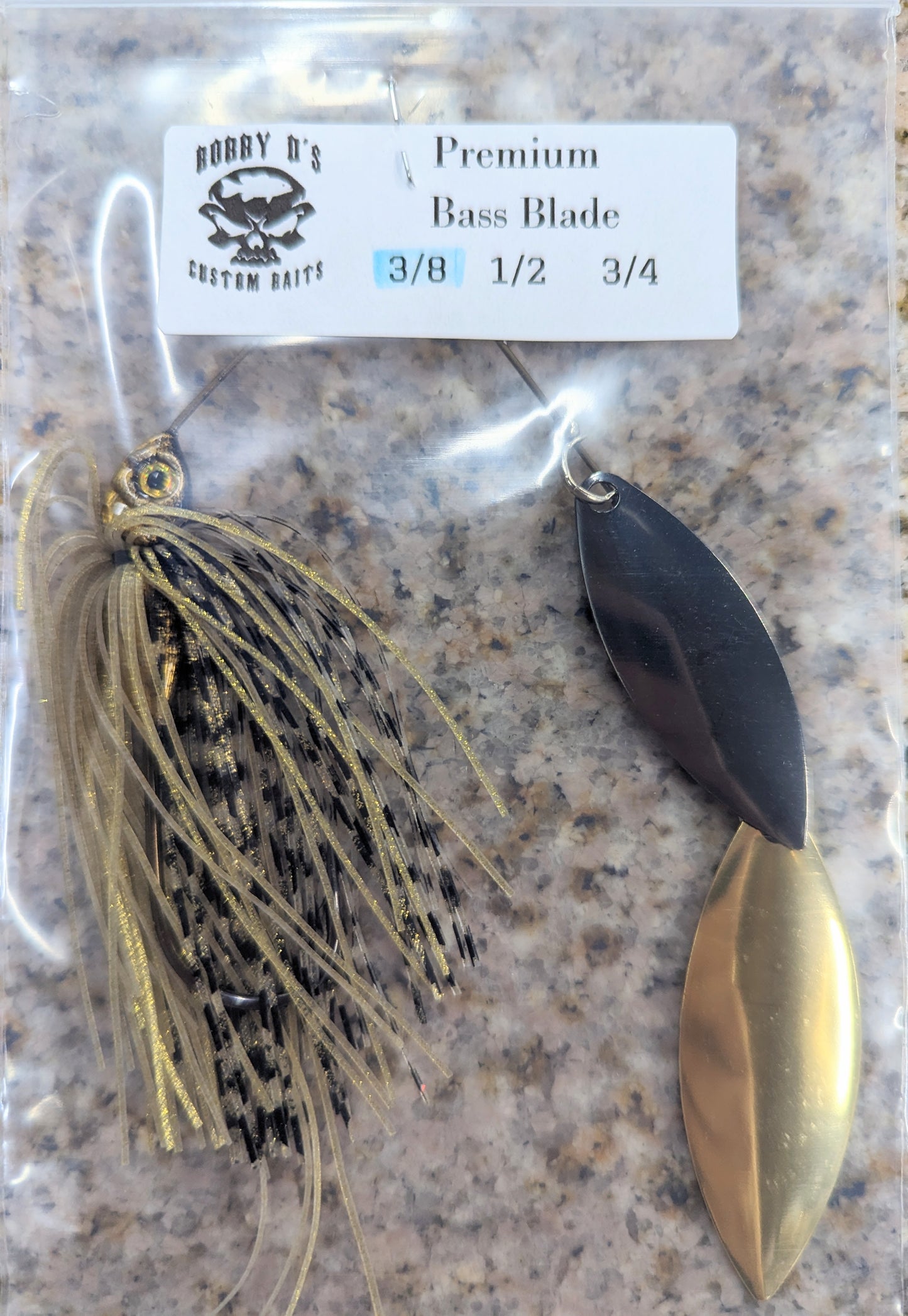 BOBBY D PREMIUM BASS BLADE SPINNERBAITS