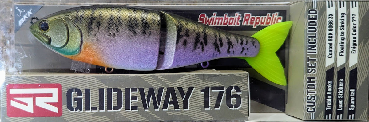 CUSTOM SWIMBAIT REPUBLIC GLIDEWAY 176 GLIDE BAIT – The Bass Hole