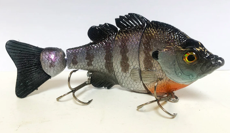 JSJ BAIT CO. THE SNACK SIZE BLUEGILL