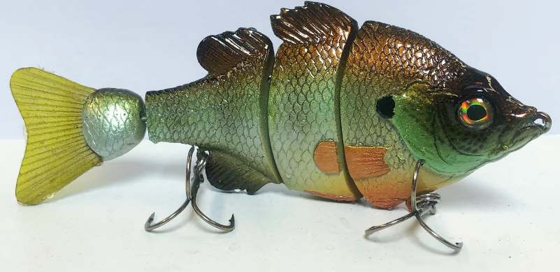 JSJ BAIT CO. THE SNACK SIZE BLUEGILL