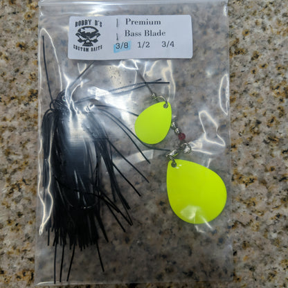 BOBBY D PREMIUM BASS BLADE SPINNERBAITS