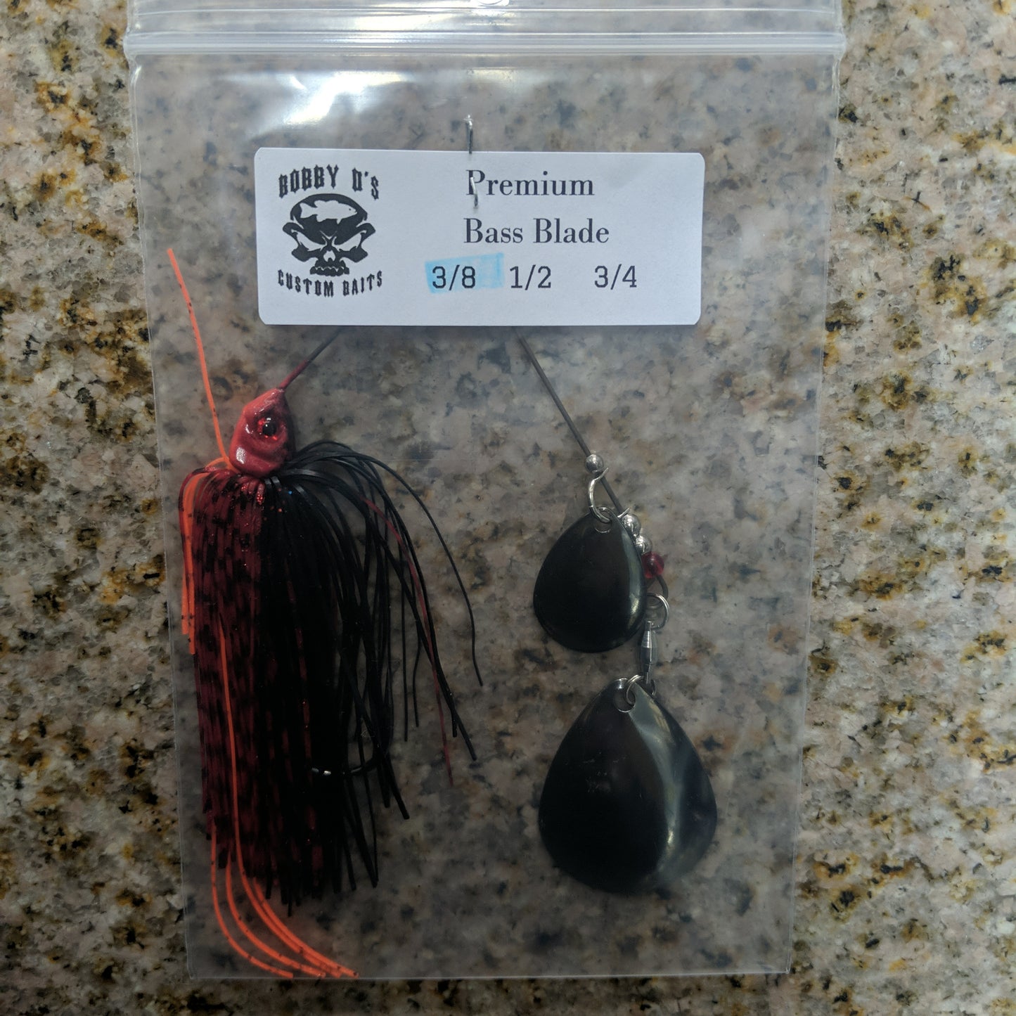 BOBBY D PREMIUM BASS BLADE SPINNERBAITS