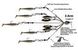 PICASSO SCHOOL-E-RIG BAIT BALL FINESSE UMBRELLA RIG