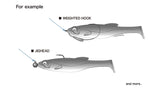 MEGABASS MAGDRAFT 5" FREESTYLE SWIMBAITS
