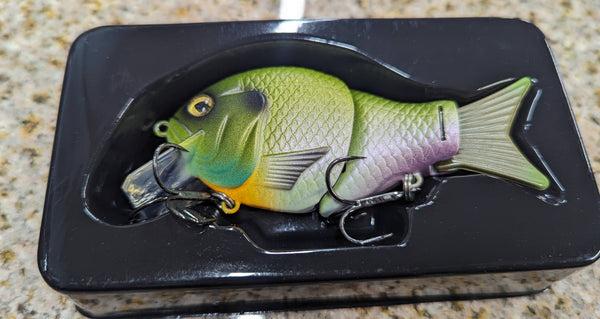 buttcracker fishing lure BLACK DOG BAIT 4" SHELLCRACKER G2 – The Bass Hole