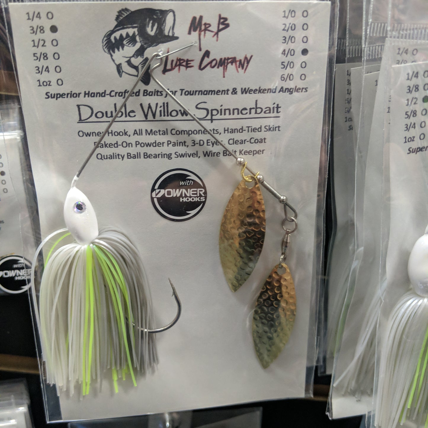 MR B DOUBLE WILLOW SPINNERBAIT