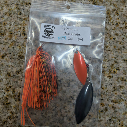 BOBBY D PREMIUM BASS BLADE SPINNERBAITS