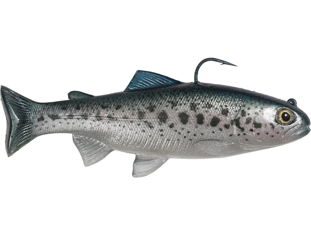 HUDDLESTON DELUXE 6" TROUT TOP HOOK SWIMBAITS