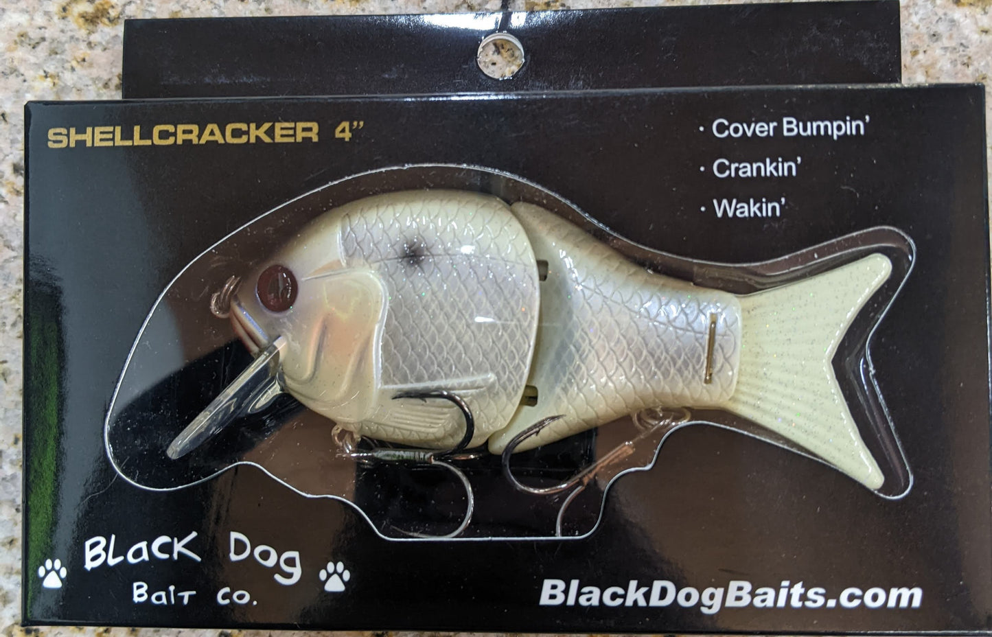 BLACK DOG BAIT 4" SHELLCRACKER G2